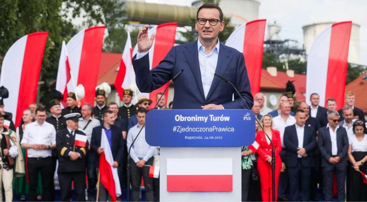 Premier Morawiecki: musimy zatrzymać ukrytą opcję niemiecką w polskiej polityce