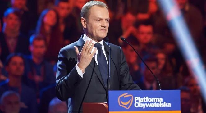 Tusk: polityka europejska Putina i Kaczyńskiego jest podobna 
