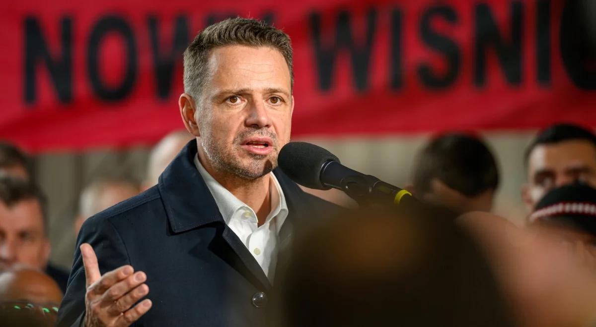 Trzaskowski o Nawrockim. "Może porzucić przekonania w 5 minut"