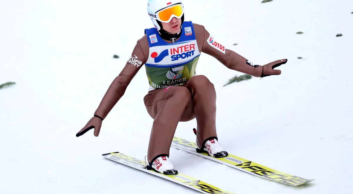 Turniej Czterech Skoczni: Kamil Stoch czwarty w jednoseryjnej loterii w Innsbrucku