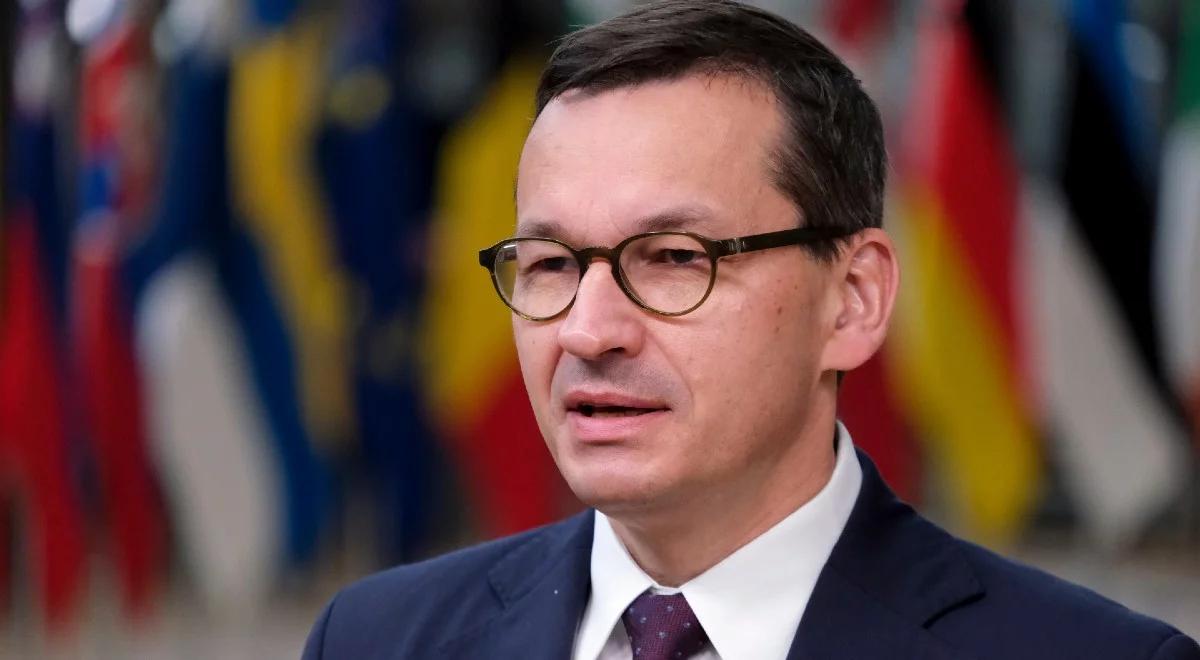 "Akt państwowego terroryzmu". Mateusz Morawiecki domaga się sankcji wobec reżimu Łukaszenki