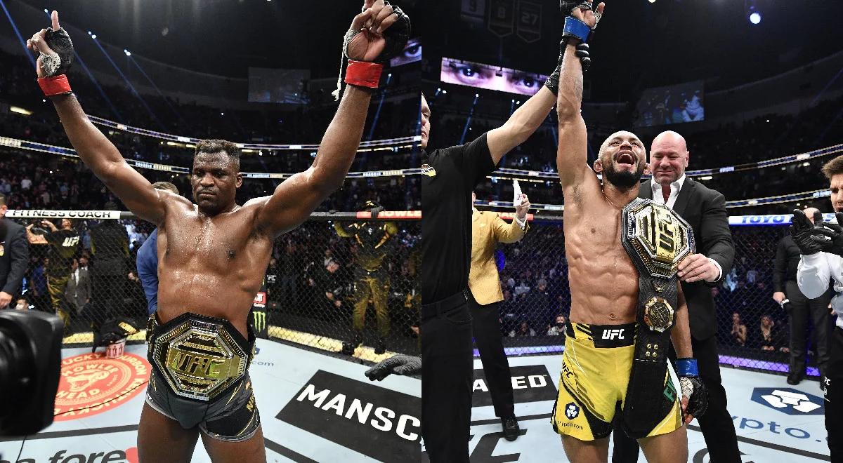 UFC 270: Francis Ngannou nadal na tronie, Deiveson Figueiredo odzyskał pas