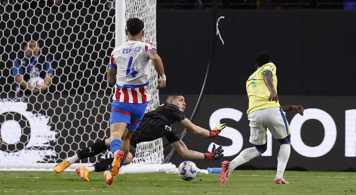 Copa America. Brazylia rozbiła Paragwaj. Popis Viniciusa Juniora