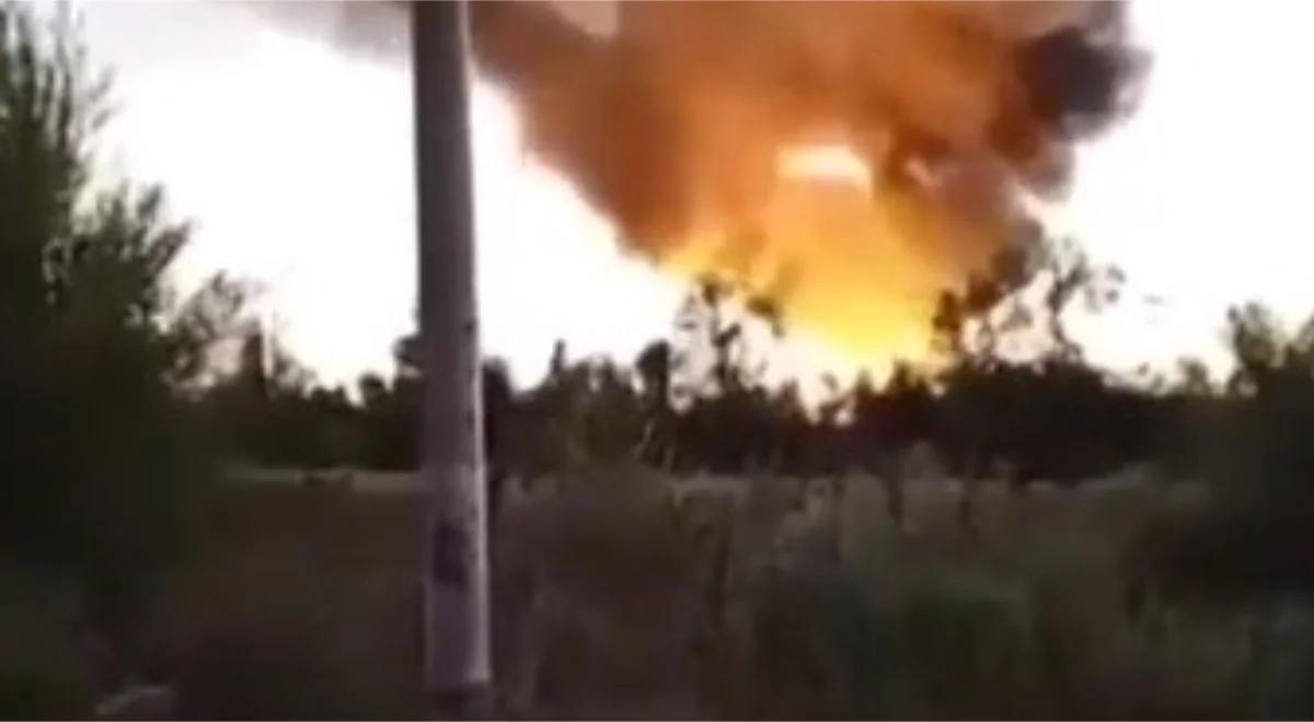 Ukraińskie drony uderzyły na południu Rosji. Płonie magazyn ropy pod Cymlańskiem