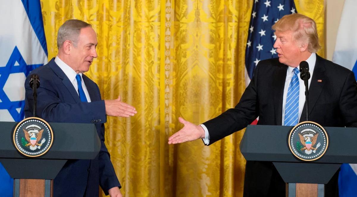 Donald Trump wzywa Izrael i Palestynę do kompromisu 