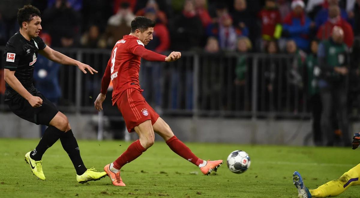 Bundesliga: Robert Lewandowski tworzy historię. Bayern rozbił Werder