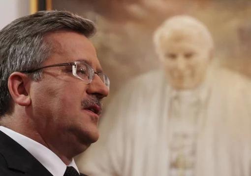 Prezydent Bronisław Komorowski nie słucha heraldyków 