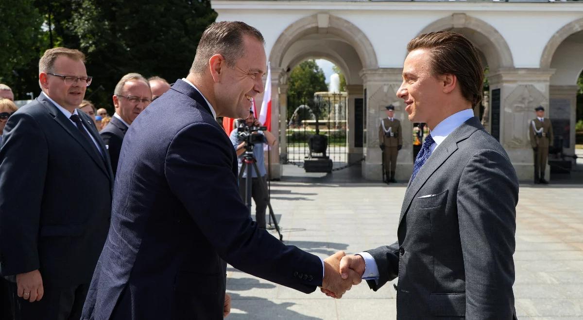 Bosak wziął w obronę Nawrockiego. "To sprawy z dalekiej, głębokiej przeszłości"