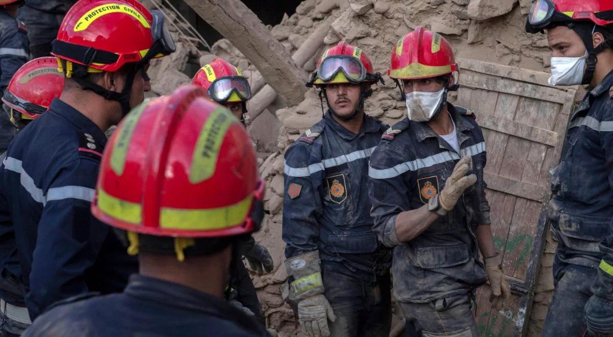 Tragiczne trzęsienie ziemi w Maroku. Pomocy udzielą ratownicy z zagranicy