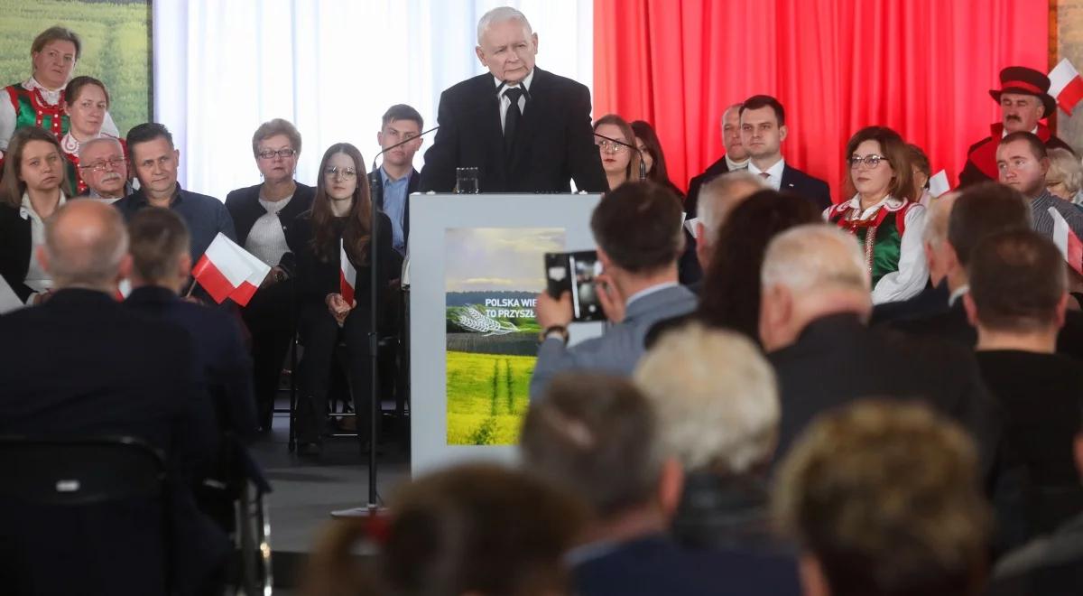 Ważne decyzje dla polskich rolników. Jarosław Kaczyński: nasza formacja reprezentuje wasze interesy