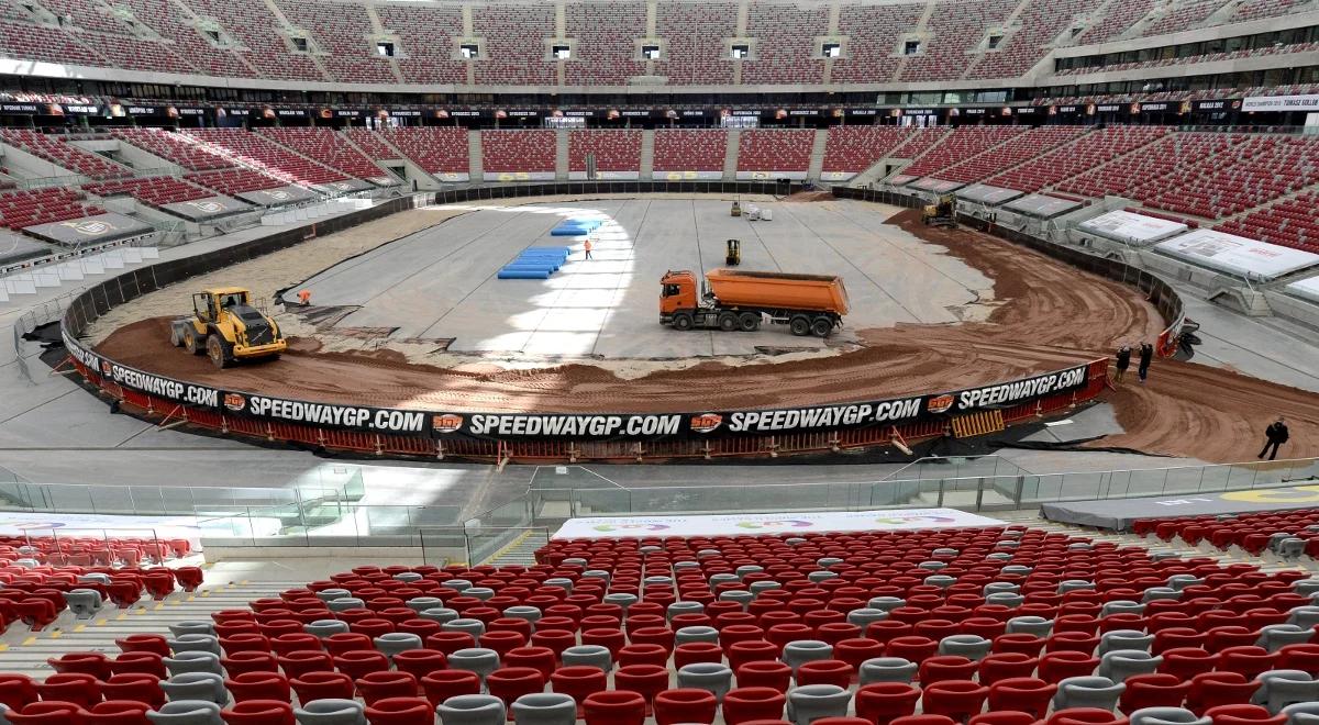 Grand Prix Polski: Stadion Narodowy zamieniany w tor żużlowy