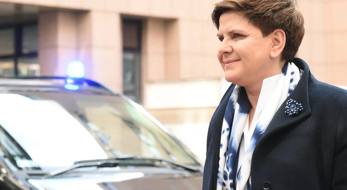 Beata Szydło: porozumienie UE z Turcją spełnia wszystkie oczekiwania Polski