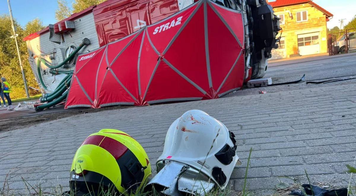 Nie żyje dwoje strażaków z OSP Żukowo. Jechali do śmiertelnego wypadku