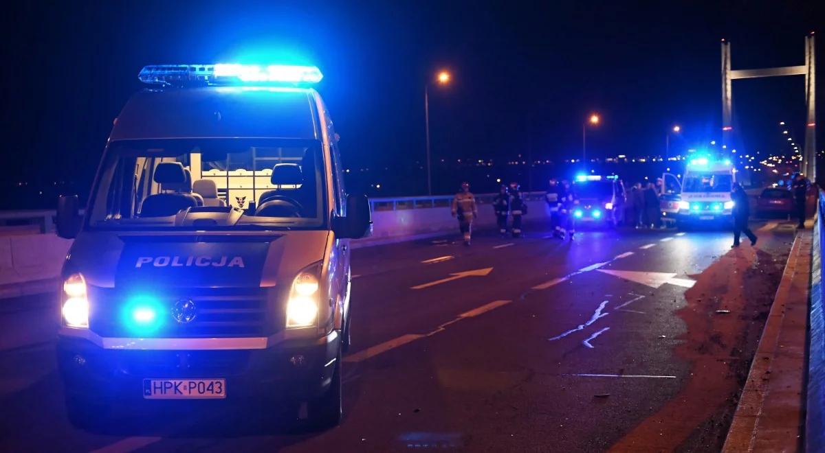 Świętokrzyskie: pościg i cztery kolizje. Poszukiwany mężczyzna w rękach policji