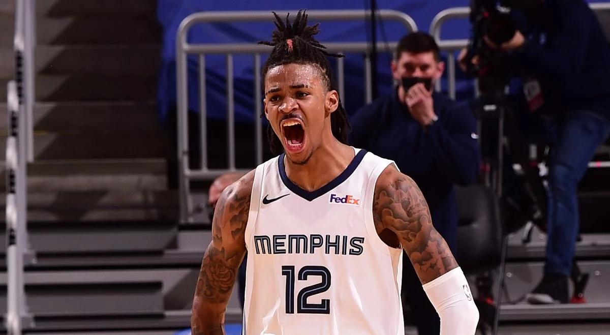 NBA: kapitalny występ Ja Moranta nie dał zwycięstwa Grizzlies. 21-latek dołączył do elitarnego grona