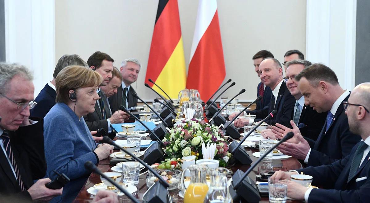 Wizyta kanclerz Angeli Merkel w Polsce. Komentarze publicystów
