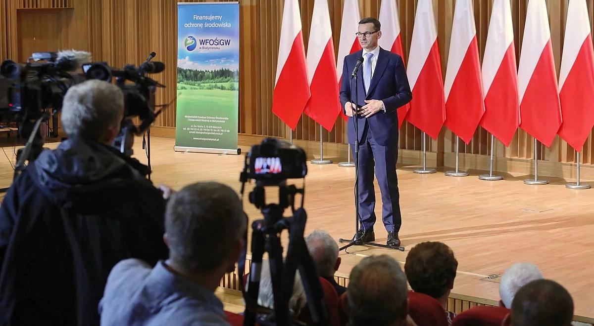 Premier: "Możemy poprawić sytuację jakości powietrza"