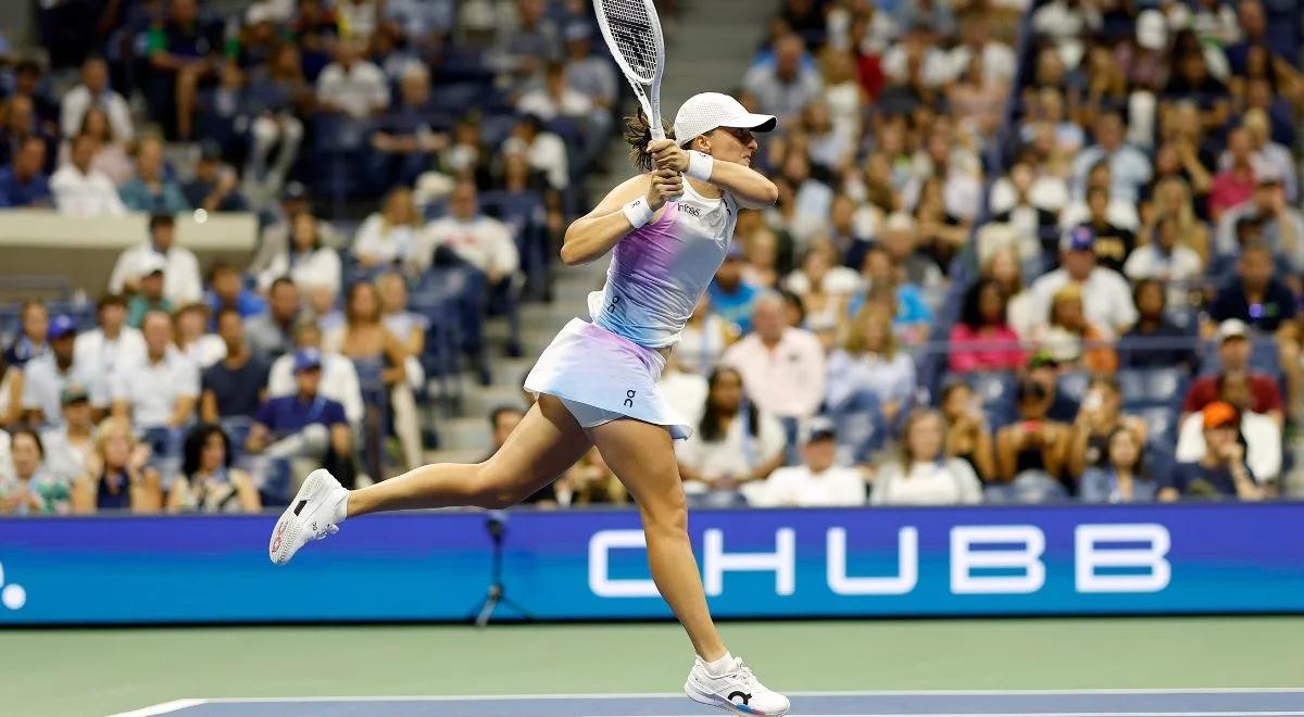 US Open. Iga Świątek - Anastazja Pawluczenkowa. Zacięty początek i popis. Liderka w 1/8 finału