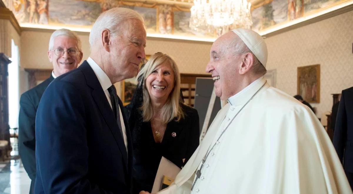 Joe Biden z wizytą u Papieża. Najdłuższa w historii audiencja dla amerykańskiego prezydenta