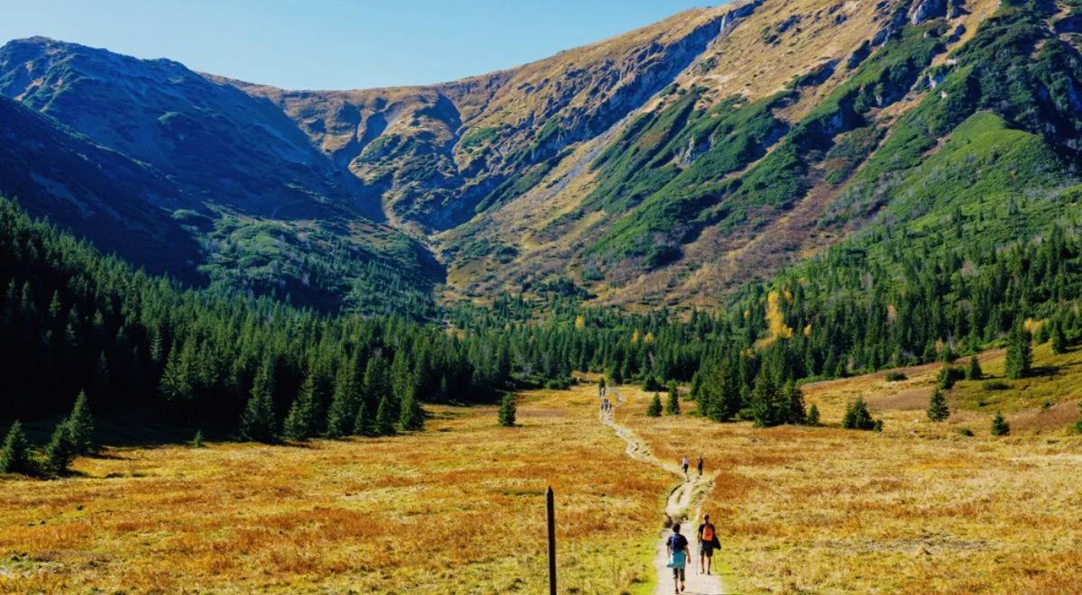 Słoneczna pogoda przyciąga turystów w Tatry i Bieszczady. Nie brakuje gości z całego świata