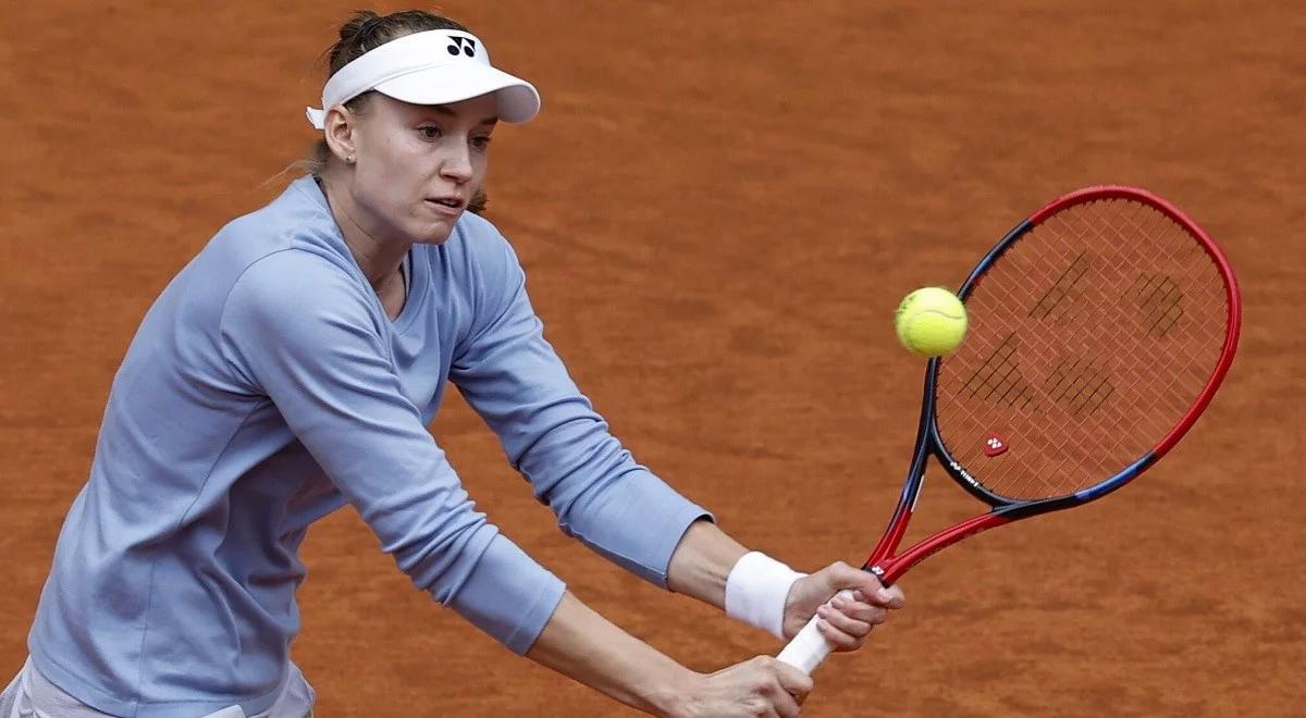 WTA Madryt. Jelena Rybakina była nad przepaścią. Kazaszka wyszarpała awans w meczu ze swoją rodaczką