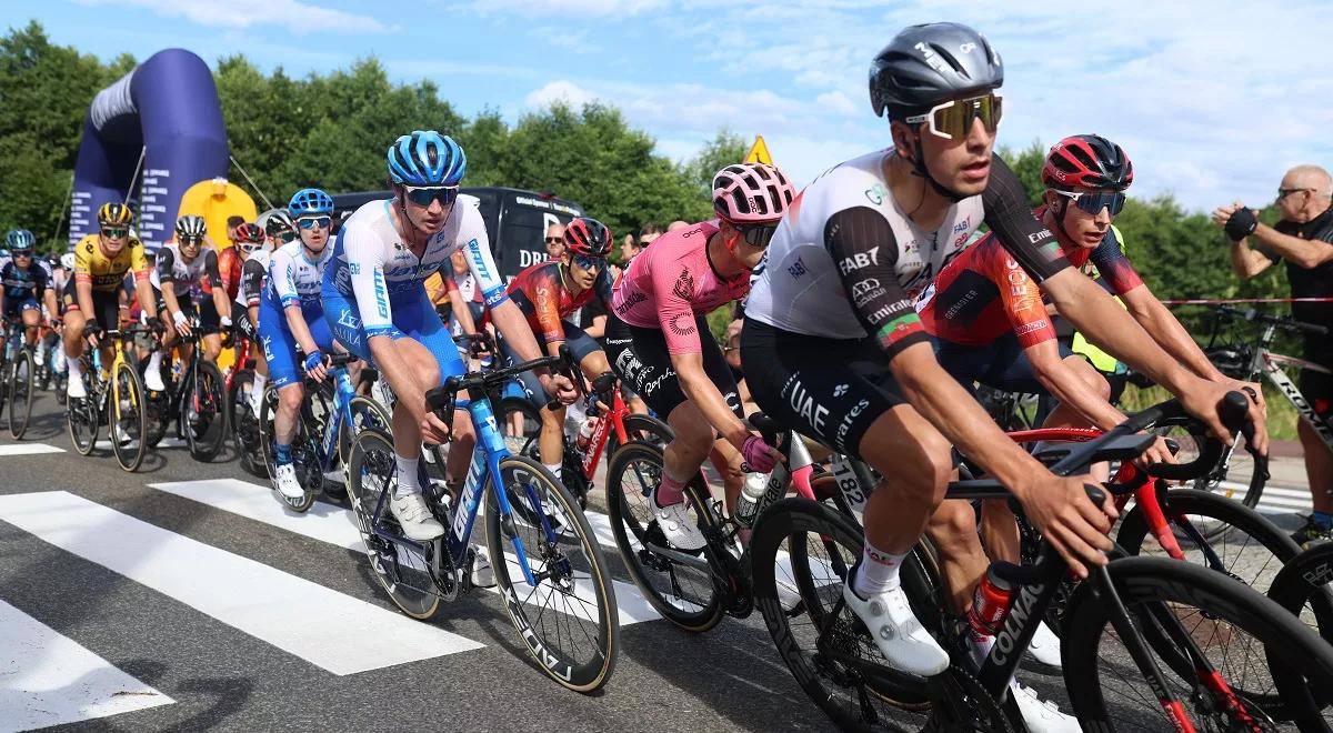 80. Tour de Pologne: groźna sytuacja na trasie, peleton aż zwolnił. Czesław Lang tłumaczy, co się stało