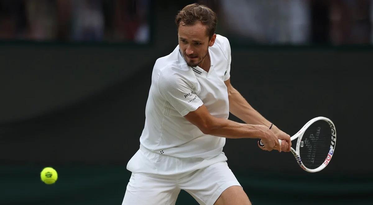 Wimbledon 2023: Daniił Miedwiediew w półfinale. Koniec pięknej przygody Eubanksa