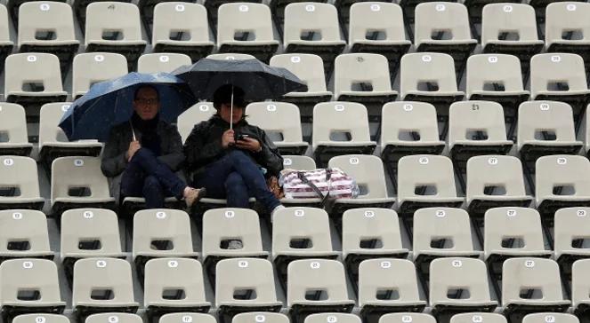 Roland Garros: deszcz kolejny raz psuje plany organizatorom