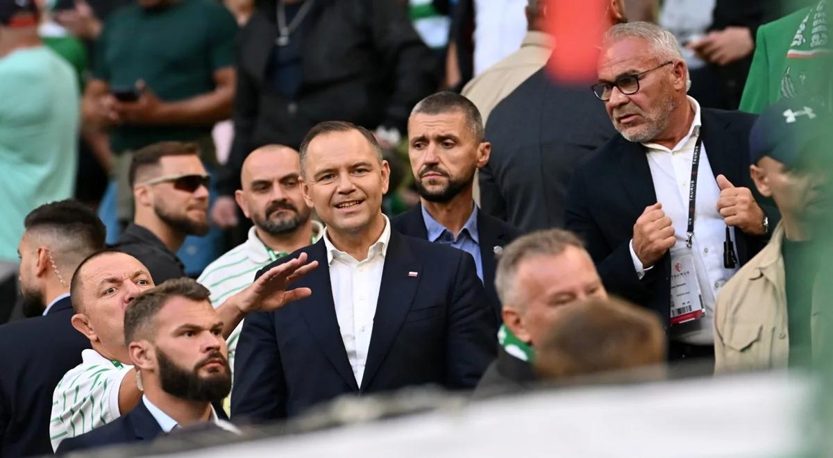 Prezydent na meczu Lechii z Motorem. Karol Nawrocki trafił na spektakl