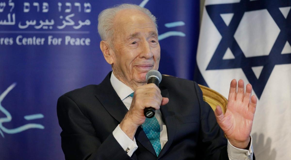 Zmarł były prezydent Izraela, laureat Pokojowej Nagrody Nobla Szimon Peres