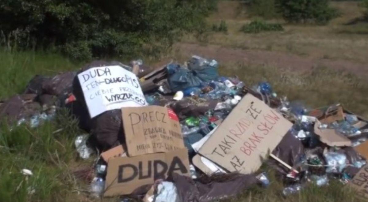 Usunięto śmieci z marszu Tuska. "Cudownie zniknęły"