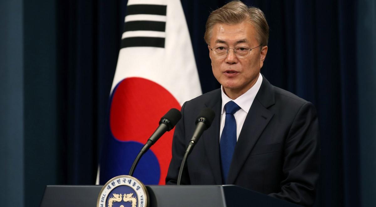 Prezydent Korei Południowej: Kim Dzong Un chce zrezygnować z broni atomowej
