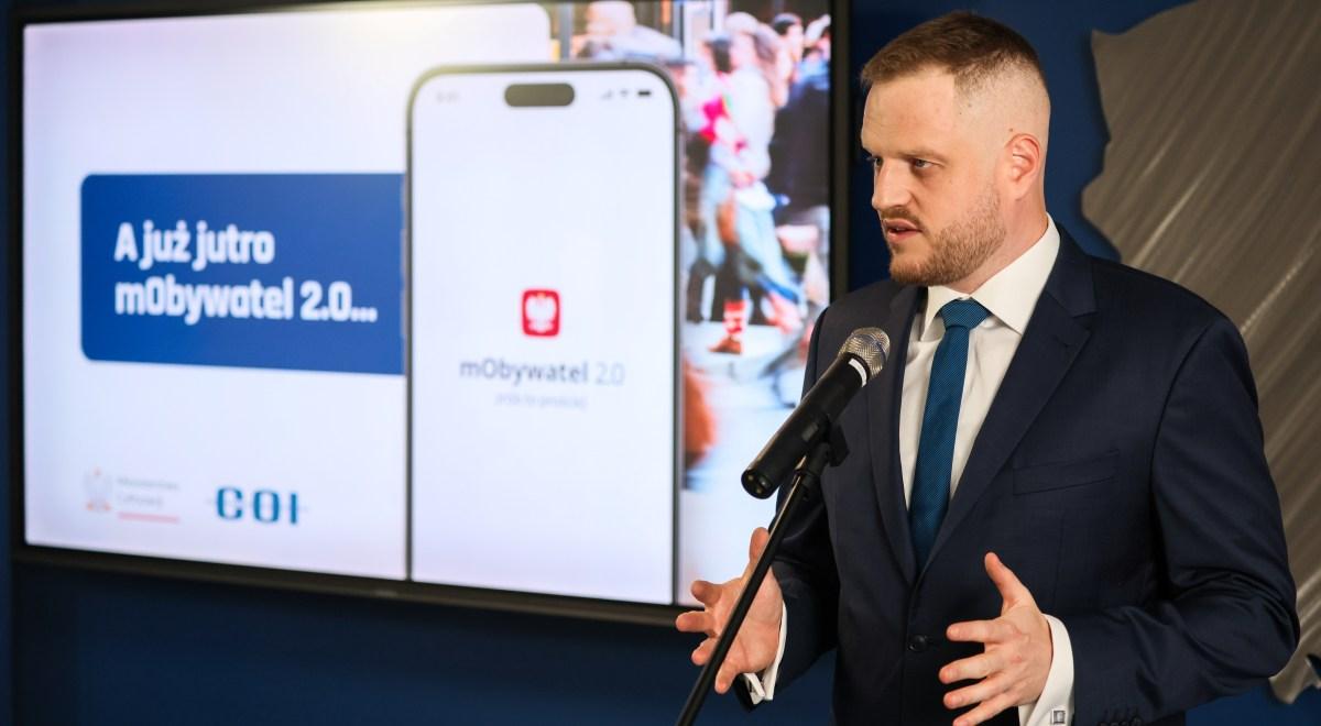 Minister Cieszyński o aplikacji mObywatel: wkrótce liczba użytkowników tej platformy przekroczy milion