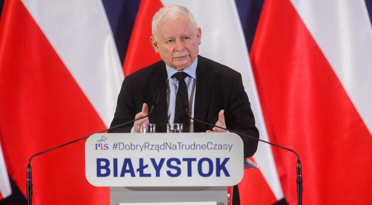 Jarosław Kaczyński: zwiększyliśmy dochody o setki mld zł, co pozwoliło na wielką zmianę polityki społecznej