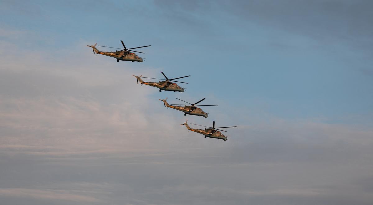 Media: na Ukrainę trafiły polskie śmigłowce Mi-24. Mowa o kilkunastu maszynach