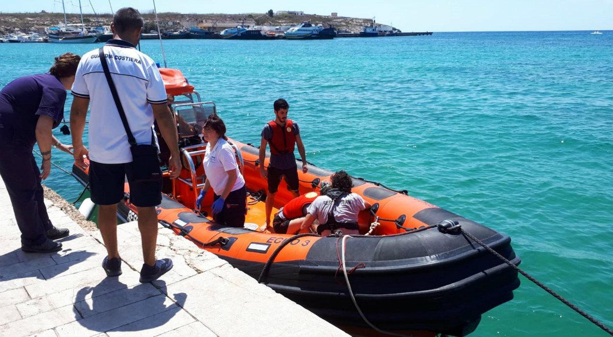 Hiszpania wysyła statek po migrantów do Włoch. "Wszyscy są wycieńczeni"