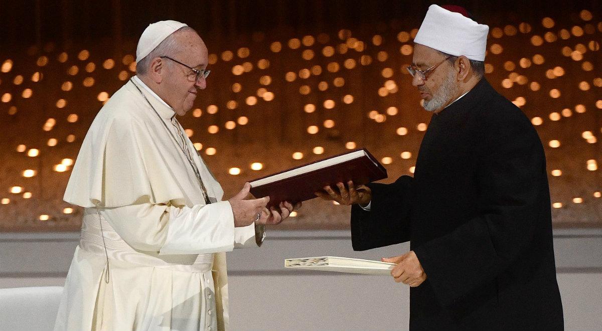 Papież: zadaniem religii jest budowanie pokoju i braterstwa