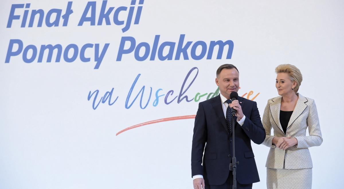 Andrzej Duda: chciałbym, żeby Akcja Pomocy Polakom na Wschodzie trwała