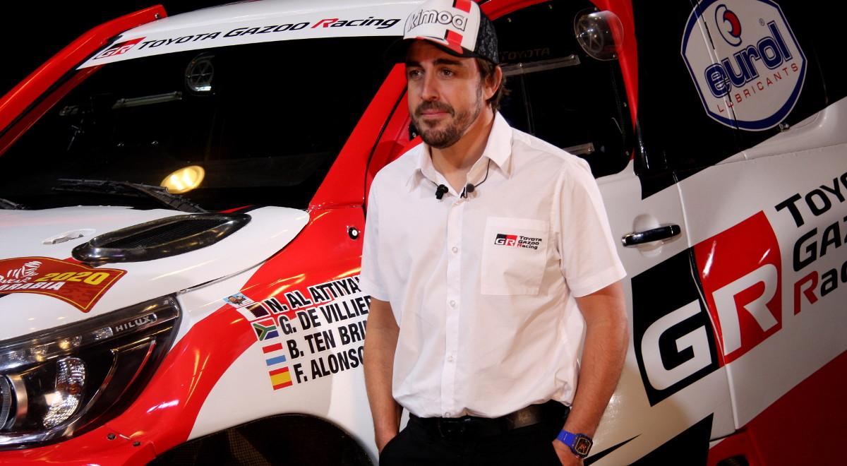 Rajd Dakar 2020: Toyota potwierdziła udział Fernando Alonso