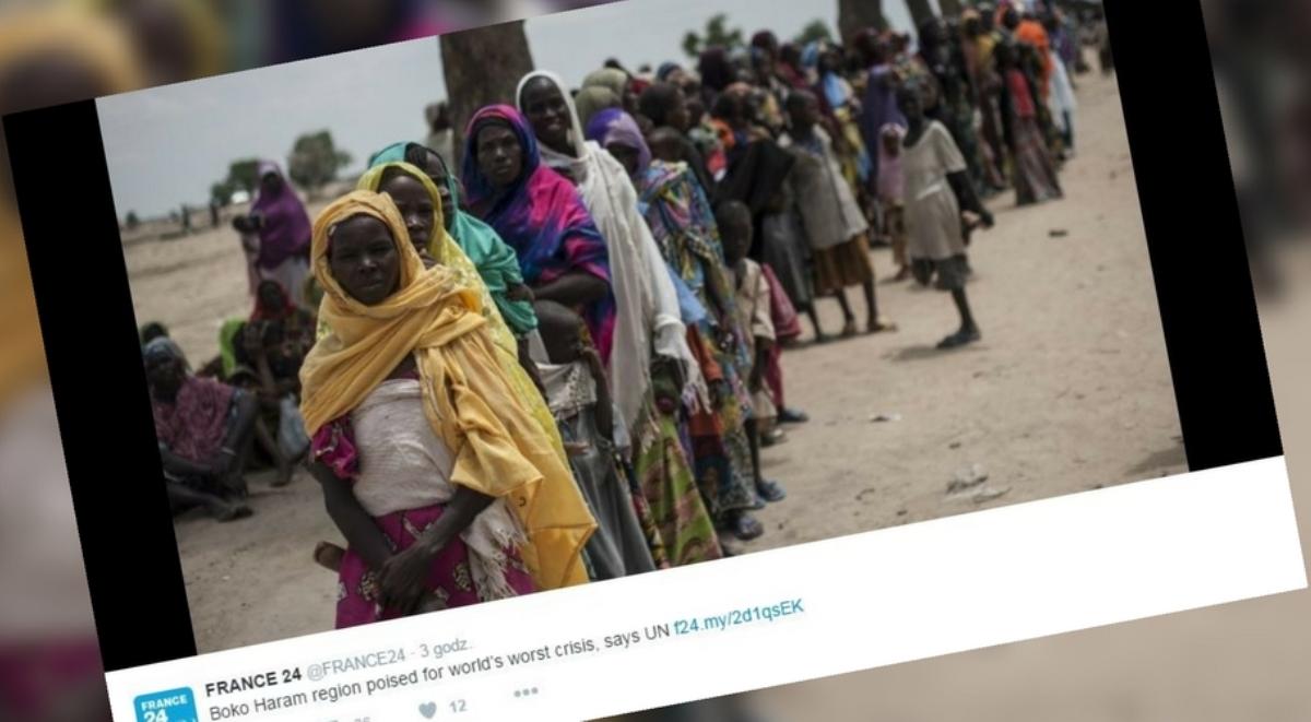 ONZ: działania Boko Haram grożą wielkim kryzysem humanitarnym