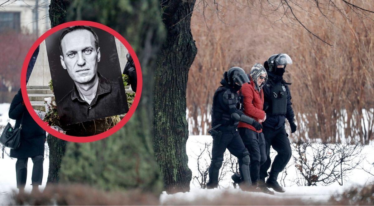 Rosja: fala aresztowań po wydarzeniach upamiętniających Nawalnego. Kilkuset zatrzymanych