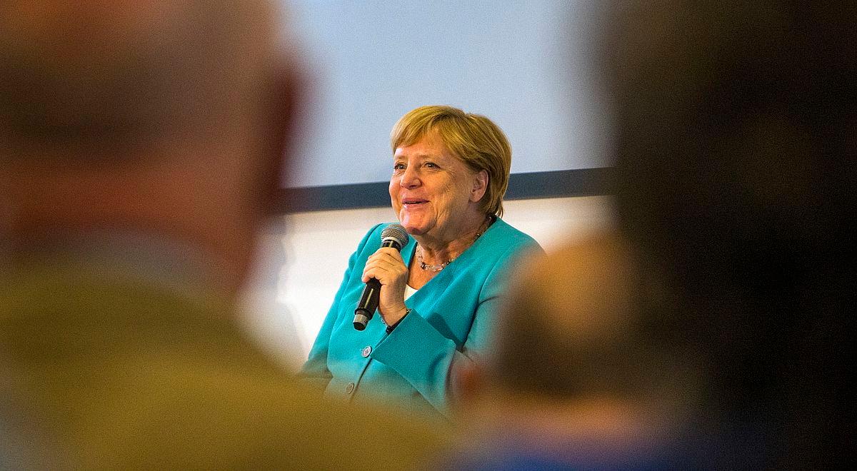 Angela Merkel spokojna o niemiecką gospodarkę, mimo spowolnienia