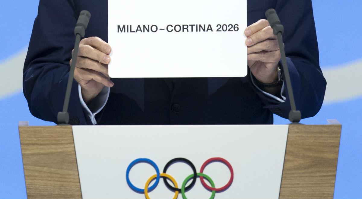 Zimowe IO 2026: igrzyska we Włoszech, Mediolan i Cortina d'Ampezzo gospodarzami imprezy