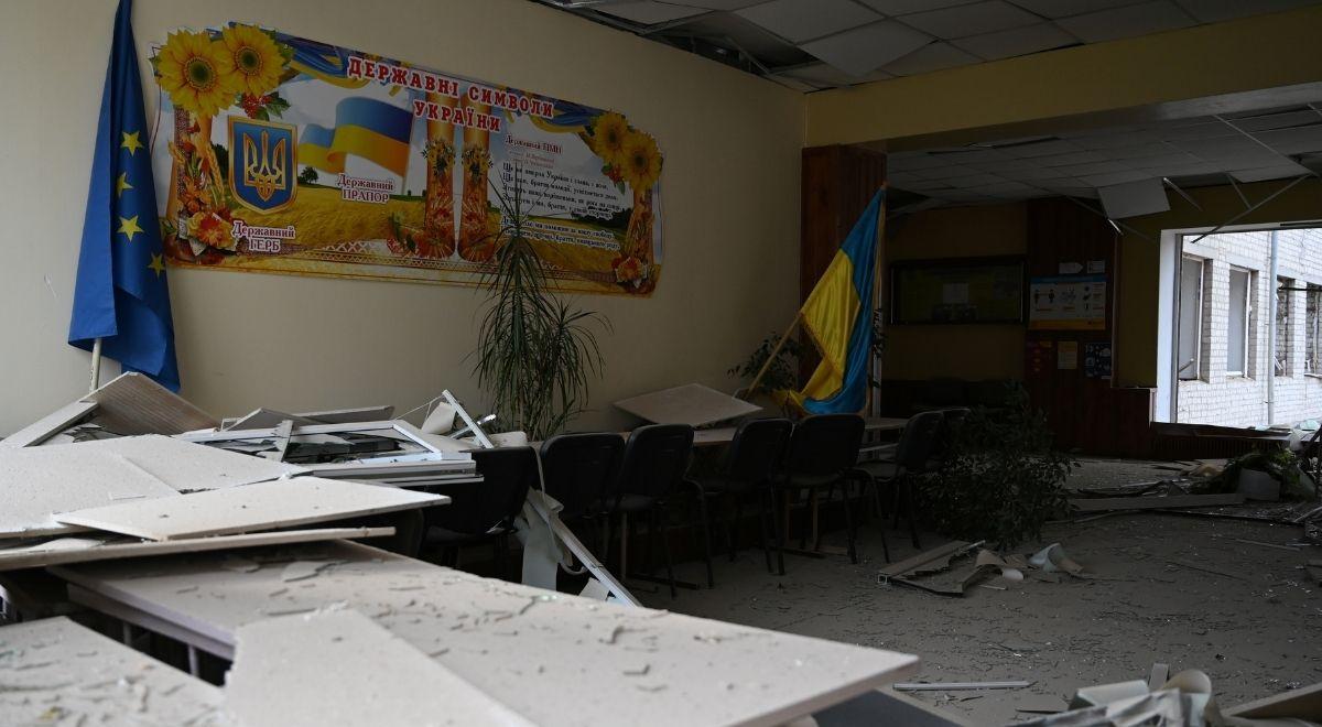 Bilans strat wojennych na Ukrainie. Kilkaset osiedli bez mediów, zniszczone szkoły i szpitale