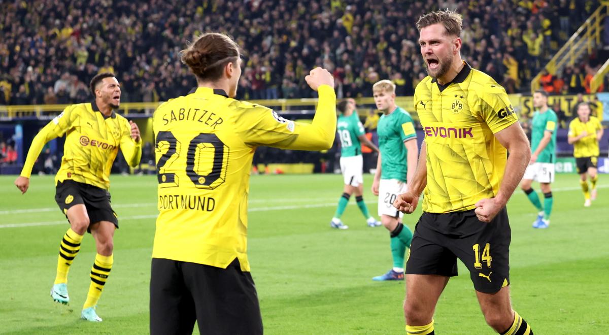 Liga Mistrzów: Borussia Dortmund blisko awansu. Kolejna porażka Newcastle