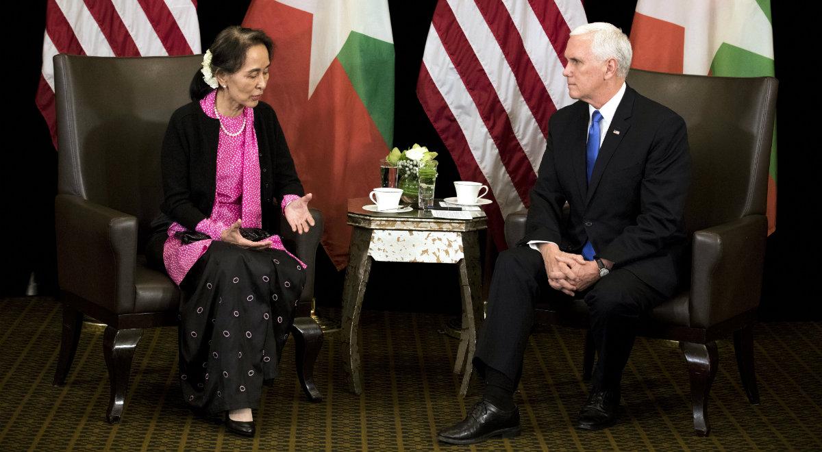 Wiceprezydent USA do Aung San Suu Kyi: prześladowania Rohingjów są niewybaczalne