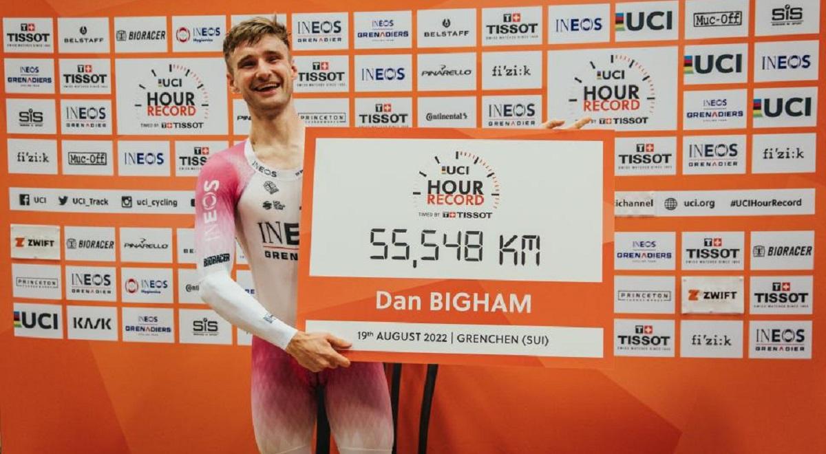 Kolarski rekord świata pobity. Dan Bigham najszybszy w historii