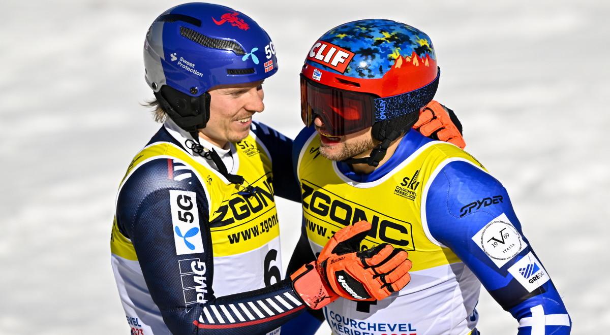 MŚ w narciarstwie alpejskim: Kristoffersen wygrał slalom w wielkim stylu. Sensacyjny medal Greka Ginnisa 