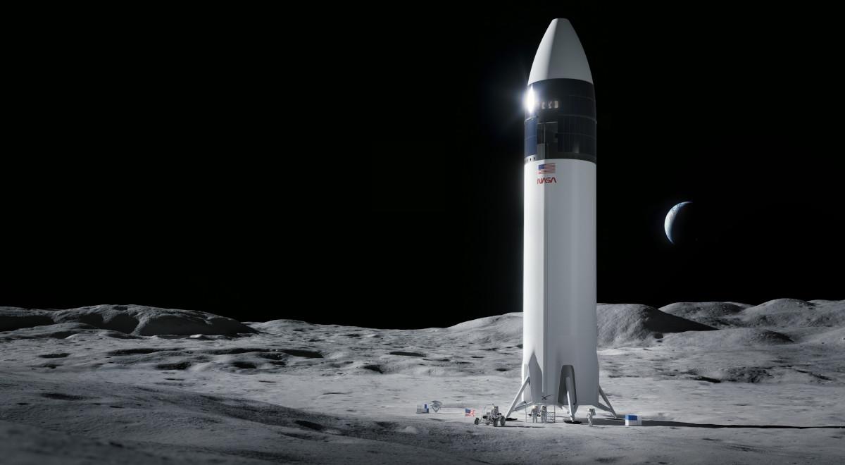 NASA poinformowała, która firma dostarczy statek kosmiczny do załogowego lotu na Księżyc
