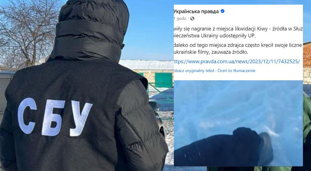 Ukraińskie służby zlikwidowały zdrajcę. SBU pokazała zdjęcia z miejsca egzekucji